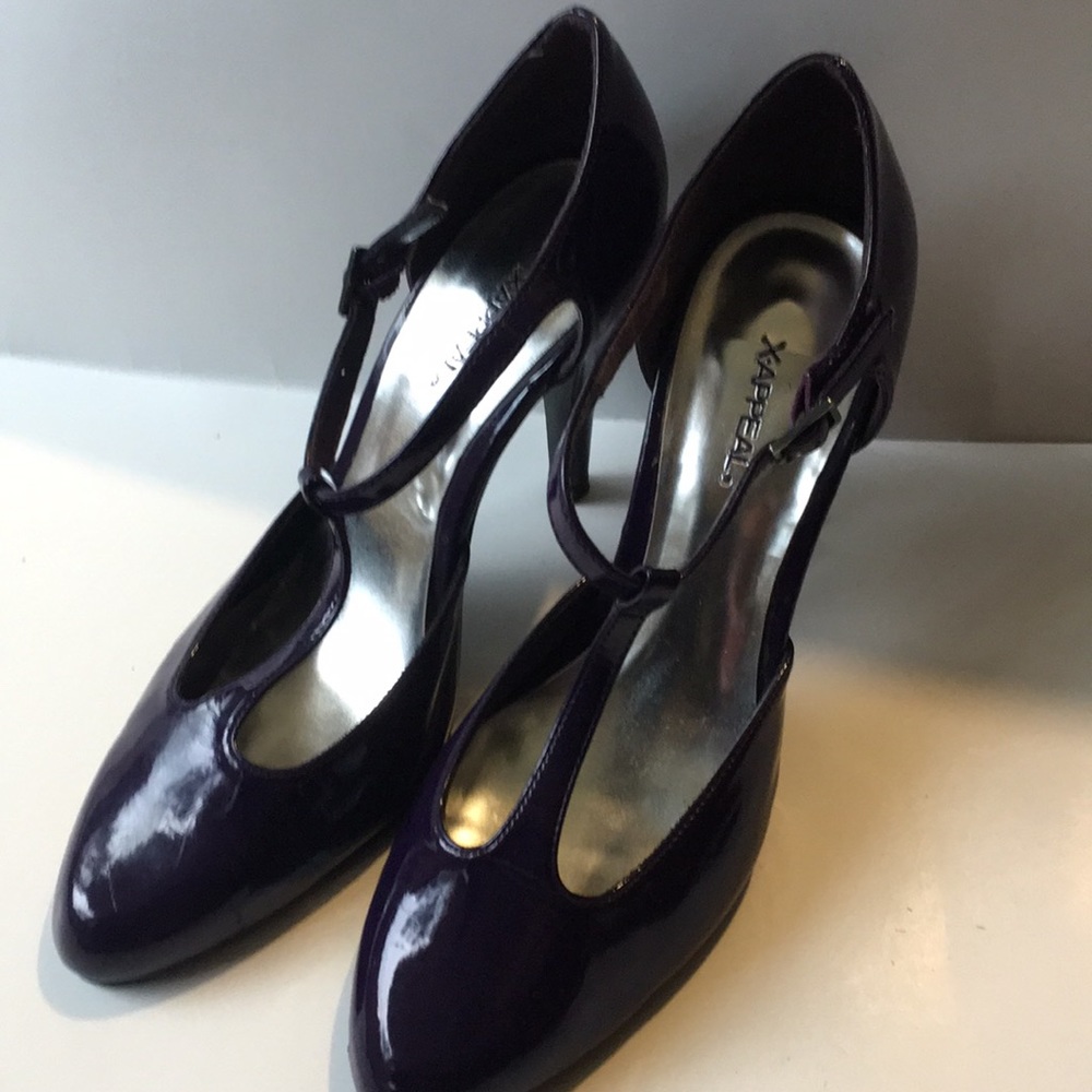 Purple x appeal shoes